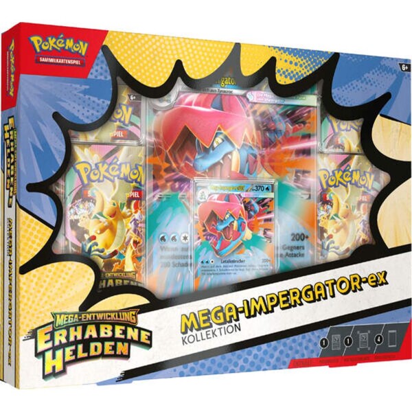 Pokemon - Erhabene Helden: Mega Impergator ex Box - DE