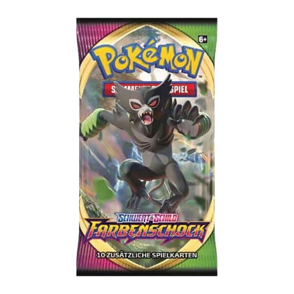 Pokemon - Farbenschock Display - 18 Booster - DE