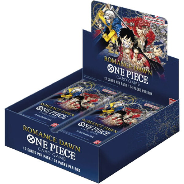 One Piece - OP01 Romance Dawn Display White Bottom - 24 Booster - EN