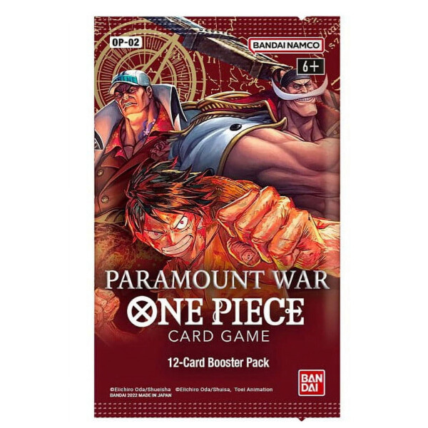 One Piece - OP02 Paramount War Display - 24 Booster - EN