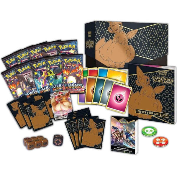 Pokemon - Glänzendes Schicksal Top-Trainer-Box - DE