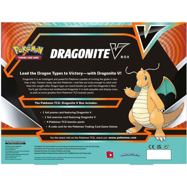 Pokemon - Dragonite V Box - EN