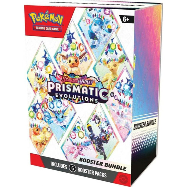 Pokemon - Prismatic Evolutions Booster Bundle - 6 Booster - EN