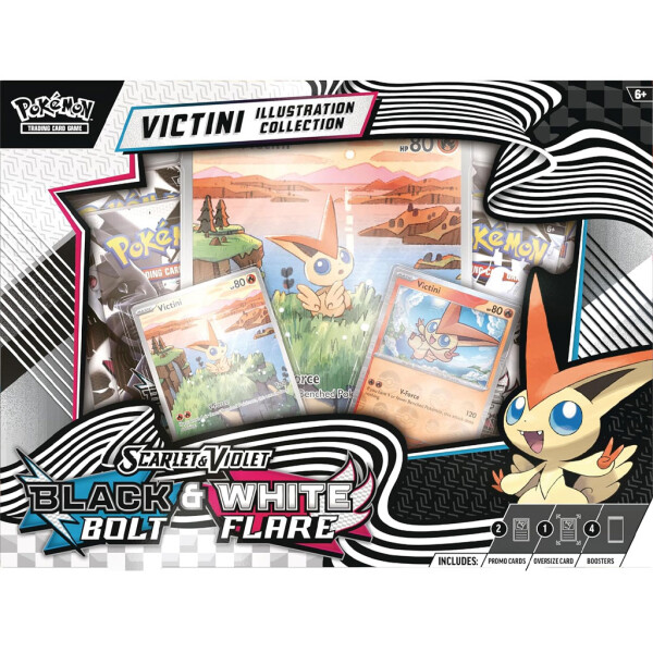 Pokemon - Black Bolt & White Flare: Unova Victini Illustration Collection - EN