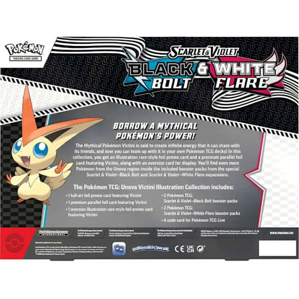 Pokemon - Black Bolt & White Flare: Unova Victini Illustration Collection - EN