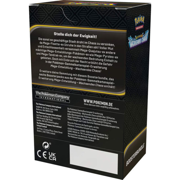 Pokemon - Wachsendes Chaos Boosterbundle - DE