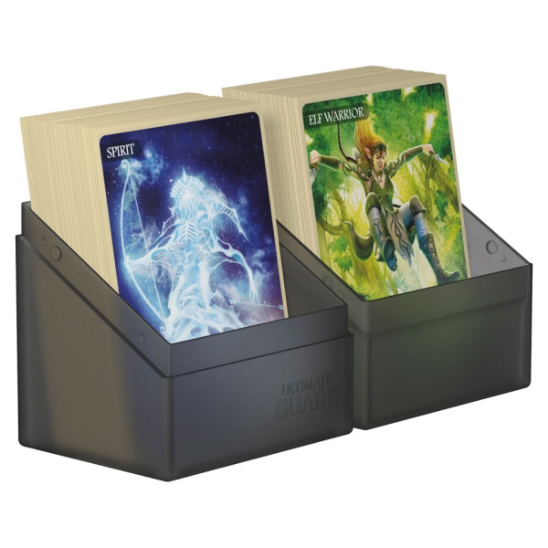Ultimate Guard Boulder Deck Case 100+ - Onyx