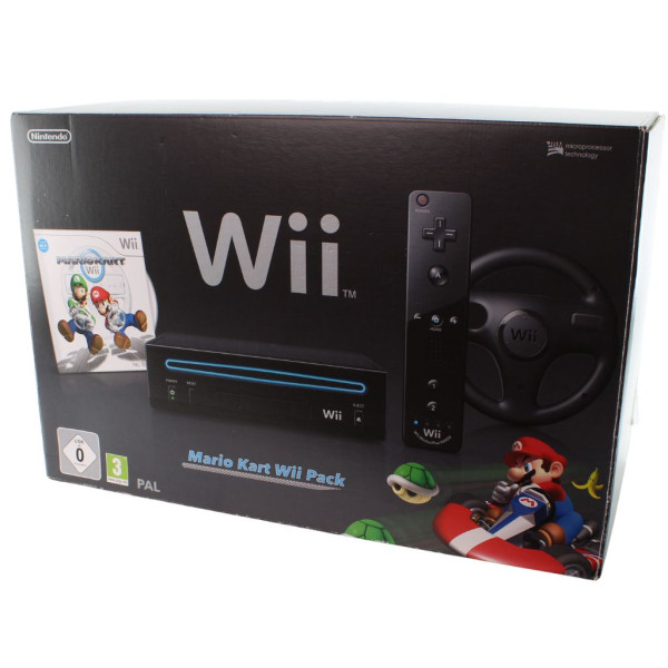 Nintendo Wii - Konsole - Mario Kart Wii Pack