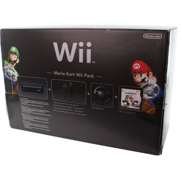 Nintendo Wii - Konsole - Mario Kart Wii Pack