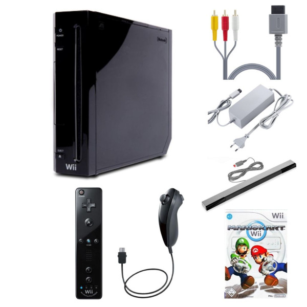 Nintendo Wii - Konsole - Mario Kart Wii Pack
