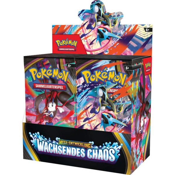 Pokemon - Wachsendes Chaos Display - 36 Booster - DE