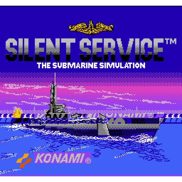 Nintendo Entertainment System - Silent Service - mit OVP