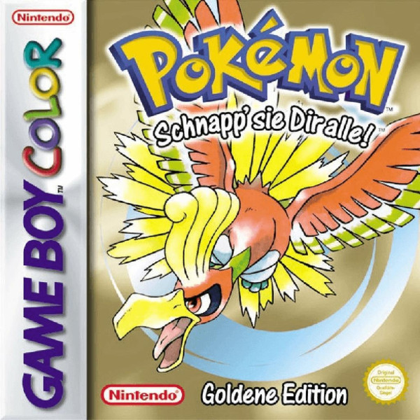 Nintendo Game Boy Color - Pokémon Goldene Edition - mit OVP