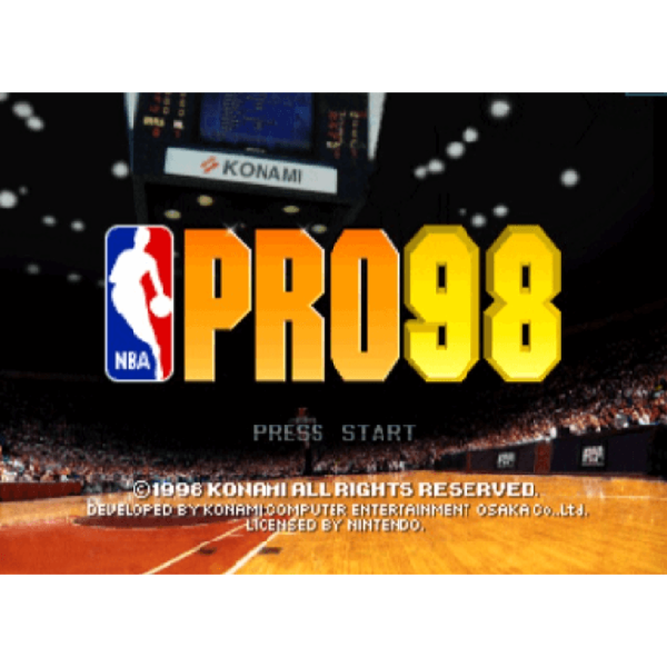 Nintendo 64 - NBA Pro 98 - mit OVP