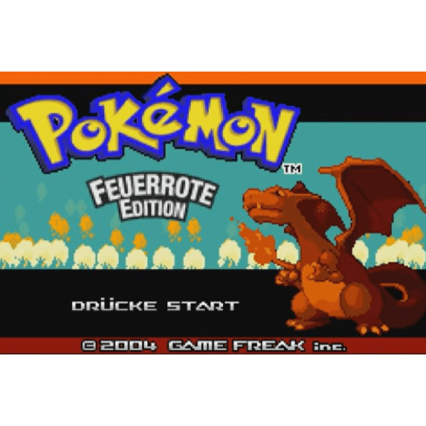 Nintendo Game Boy Advance - Pokémon Feuerrote Edition mit Wireless Adapter - mit OVP