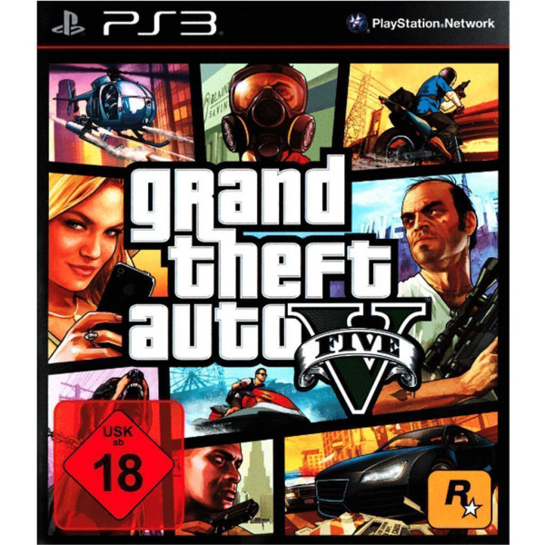 PS3 PlayStation 3 - Grand Theft Auto V - mit OVP