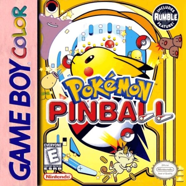 Nintendo Game Boy Color - Pokémon Pinball - nur Modul ohne Batterieklappe