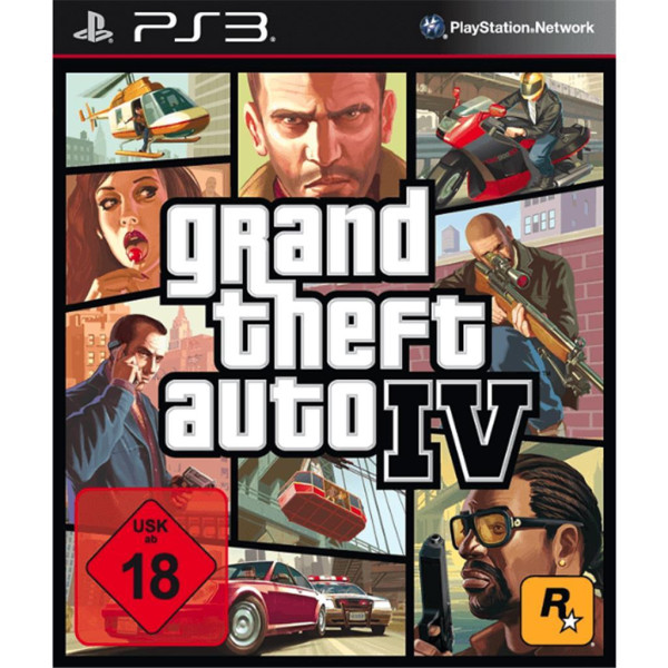 PS3 PlayStation 3 - Grand Theft Auto IV - mit OVP
