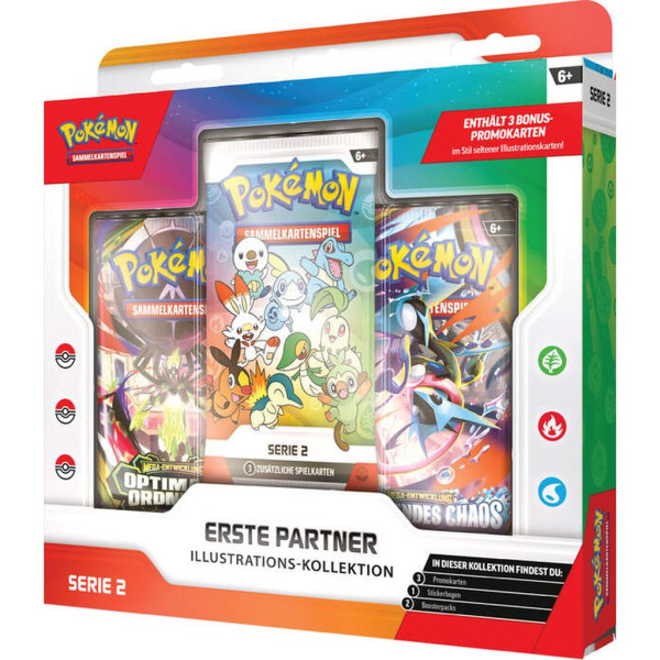 Pokemon - Erste Partner: Serie 2 Illustrations-Kollektion - DE