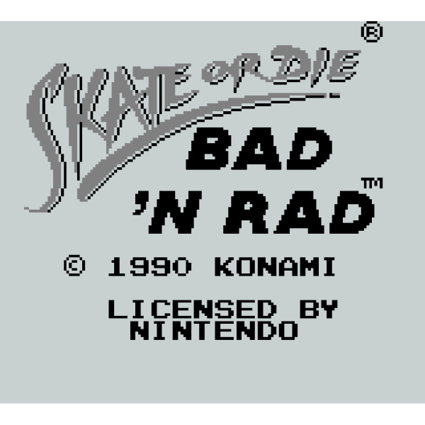 Nintendo Game Boy - Skate or Die: Bad N Rad - mit OVP