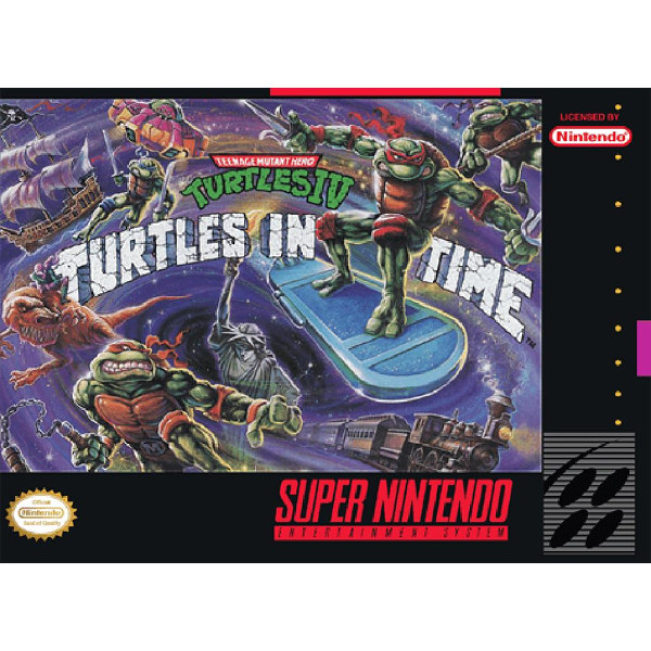 Nintendo Super Nintendo Entertainment System - Teenage Mutant Hero Turtles IV: Turtles in Time - mit OVP