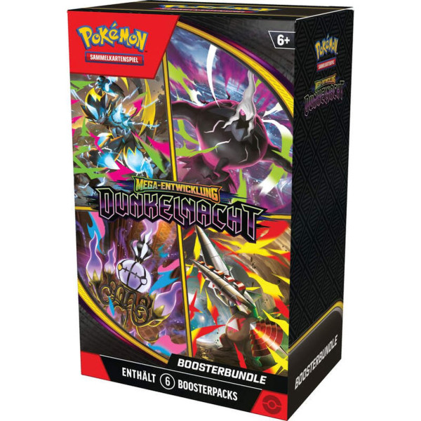 Pokemon - Dunkelnacht Boosterbundle - 10 Booster - D