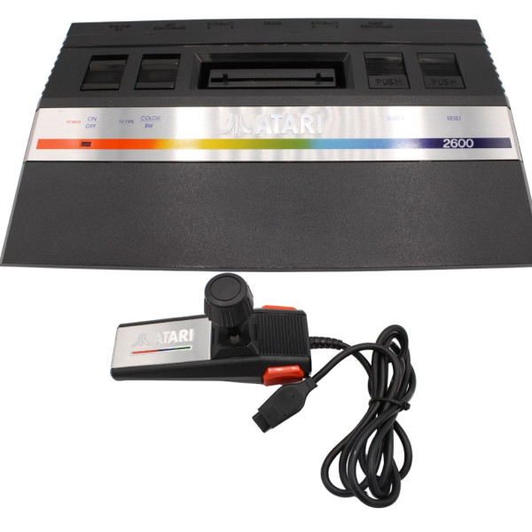 Atari 2600 Junior - Konsole - mit Stromkabel - Schwarz - 1 Controller - mit OVP