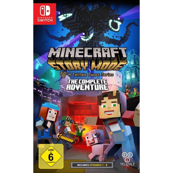 Nintendo Switch - Minecraft: Story Mode - Das komplette Abenteuer - mit OVP