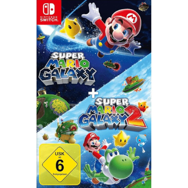 Nintendo Switch - Super Mario Galaxy + Super Mario Galaxy 2 - mit OVP
