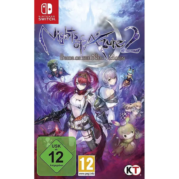 Nintendo Switch - Nights of Azure 2: Bride of the New Moon - mit OVP