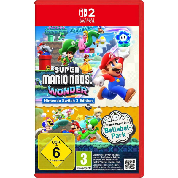 Nintendo Switch 2 - Super Mario Bros. Wonder + Gemeinsam im Bellabel-Park - mit OVP