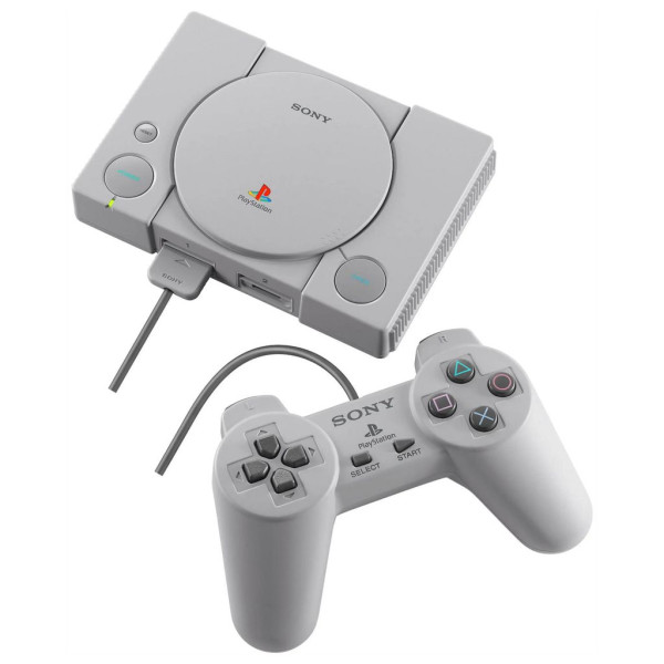 Sony PlayStation Classic Mini - Konsole - 2 Controller + 20 Spiele - mit OVP