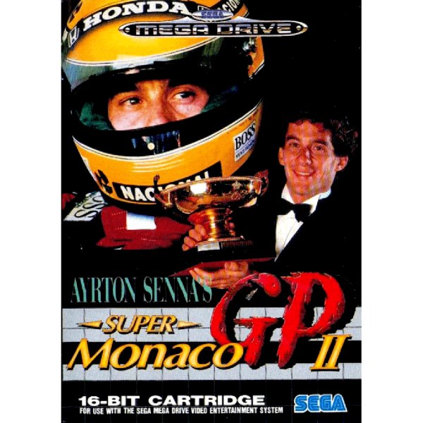 Sega Mega Drive - Ayrton Sennas Super Monaco GP II - mit OVP
