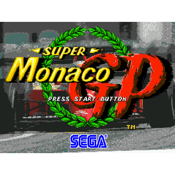 Sega Mega Drive - Super Monaco GP - mit OVP