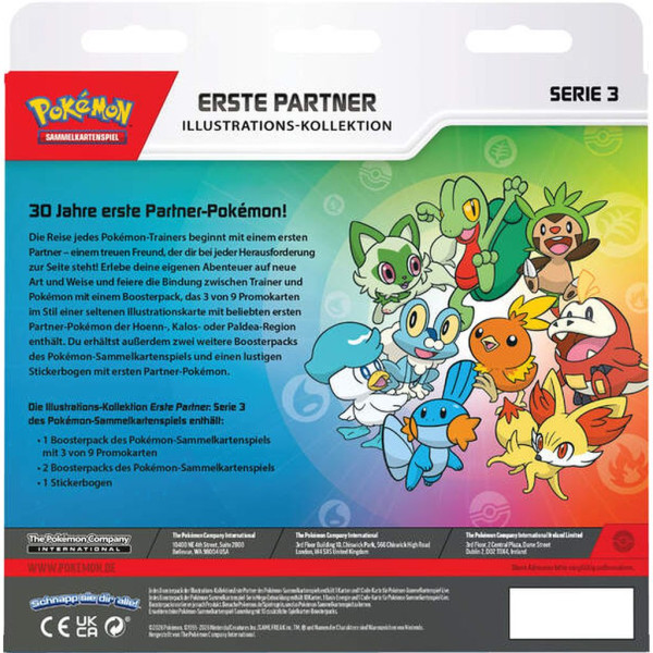 Pokemon - Erste-Partner-Kollektion 3 - DE