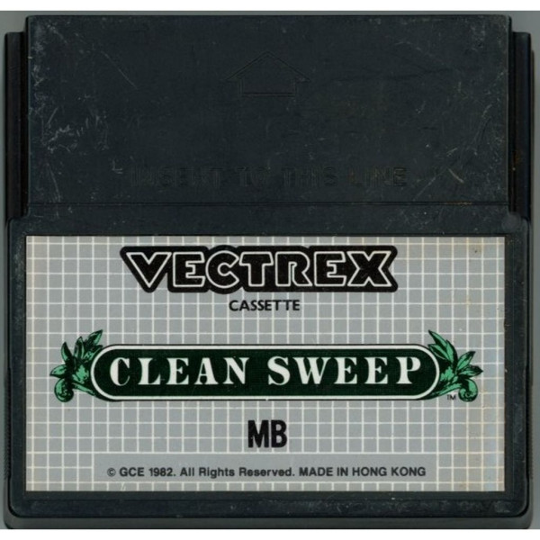 MB Vectrex - Clean Sweep - nur Modul