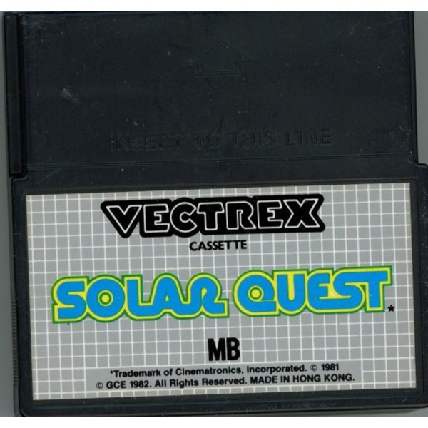MB Vectrex - Solar Quest - nur Modul