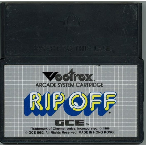 MB Vectrex - Rip Off - nur Modul