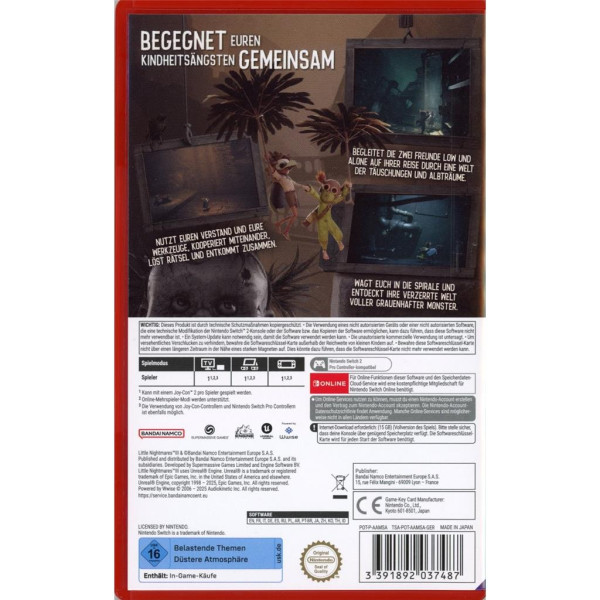 Nintendo Switch 2 - Little Nightmares III - mit OVP
