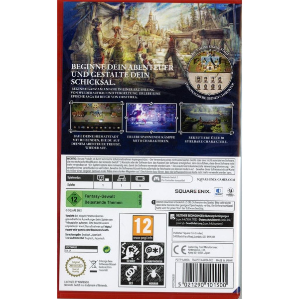 Nintendo Switch 2 - OCTOPATH TRAVELER 0 - mit OVP