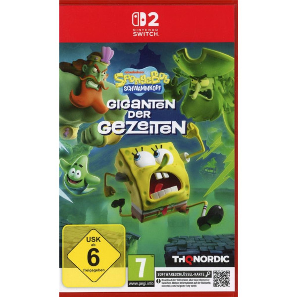 Nintendo Switch 2 - SpongeBob Schwammkopf: Giganten der Gezeiten - mit OVP