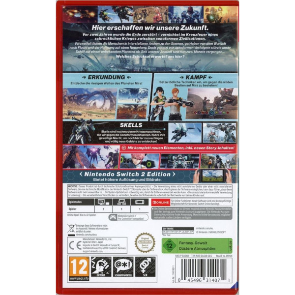 Nintendo Switch 2 - Xenoblade Chronicles X: Definitive Edition - mit OVP