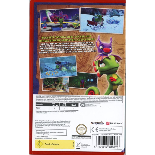 Nintendo Switch 2 - Yooka-Re-Playlee - mit OVP