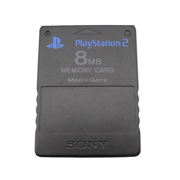Sony PS2 Playstation 2 - Memory Card 8MB - Schwarz - sehr guter Zustand