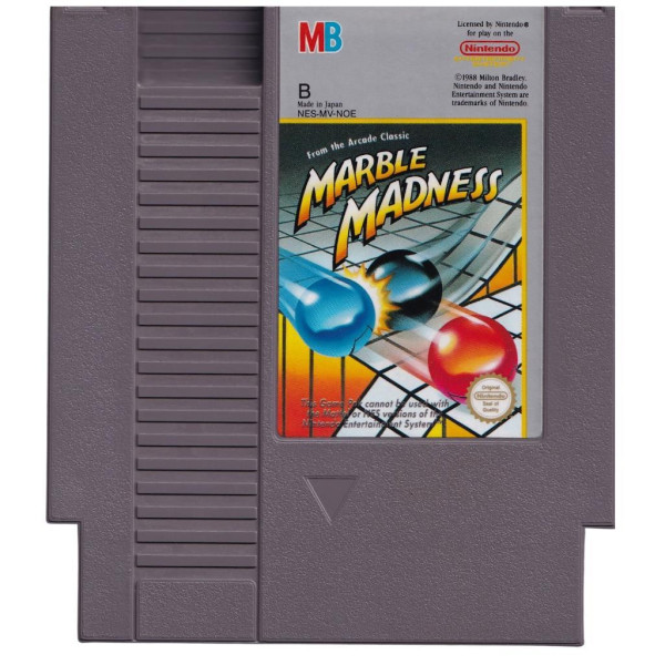 Nintendo NES - Marble Madness - sehr guter Zustand