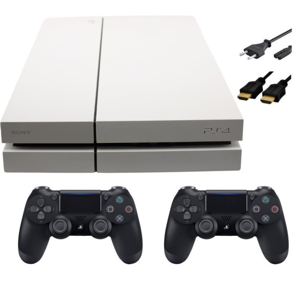 Sony PlayStation 4 - 500GB - weiß - Controller Auswahl - guter Zustand