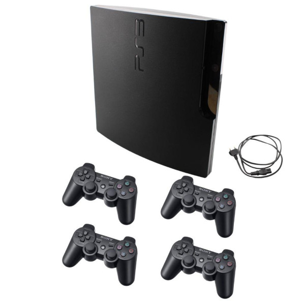Sony PlayStation 3 PS3 Slim 120GB CECH-2004A - Controller Auswahl - guter Zustand