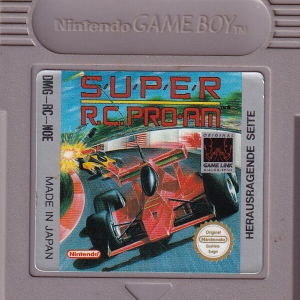 Nintendo Game Boy Classic Spiele - Modul - auch für Game Boy Color und Advance Super R.C. Pro-Am