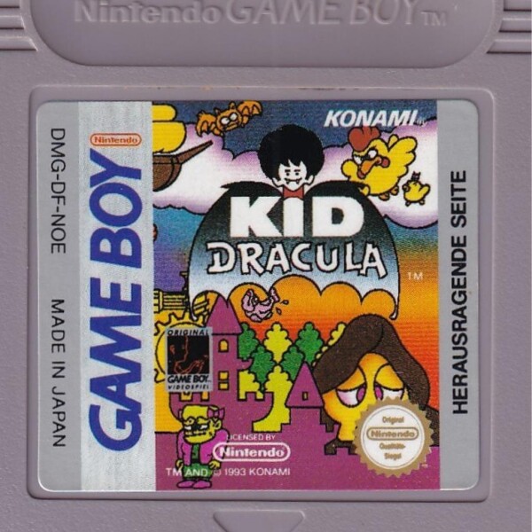 Nintendo Game Boy Classic Spiele - Modul - auch für Game Boy Color und Advance Kid Dracula