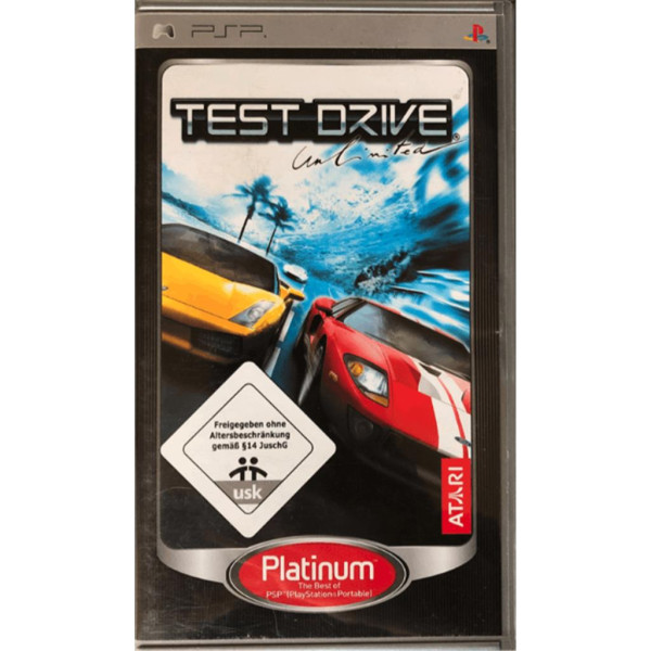 PSP - Test Drive Unlimited Platinum - mit OVP